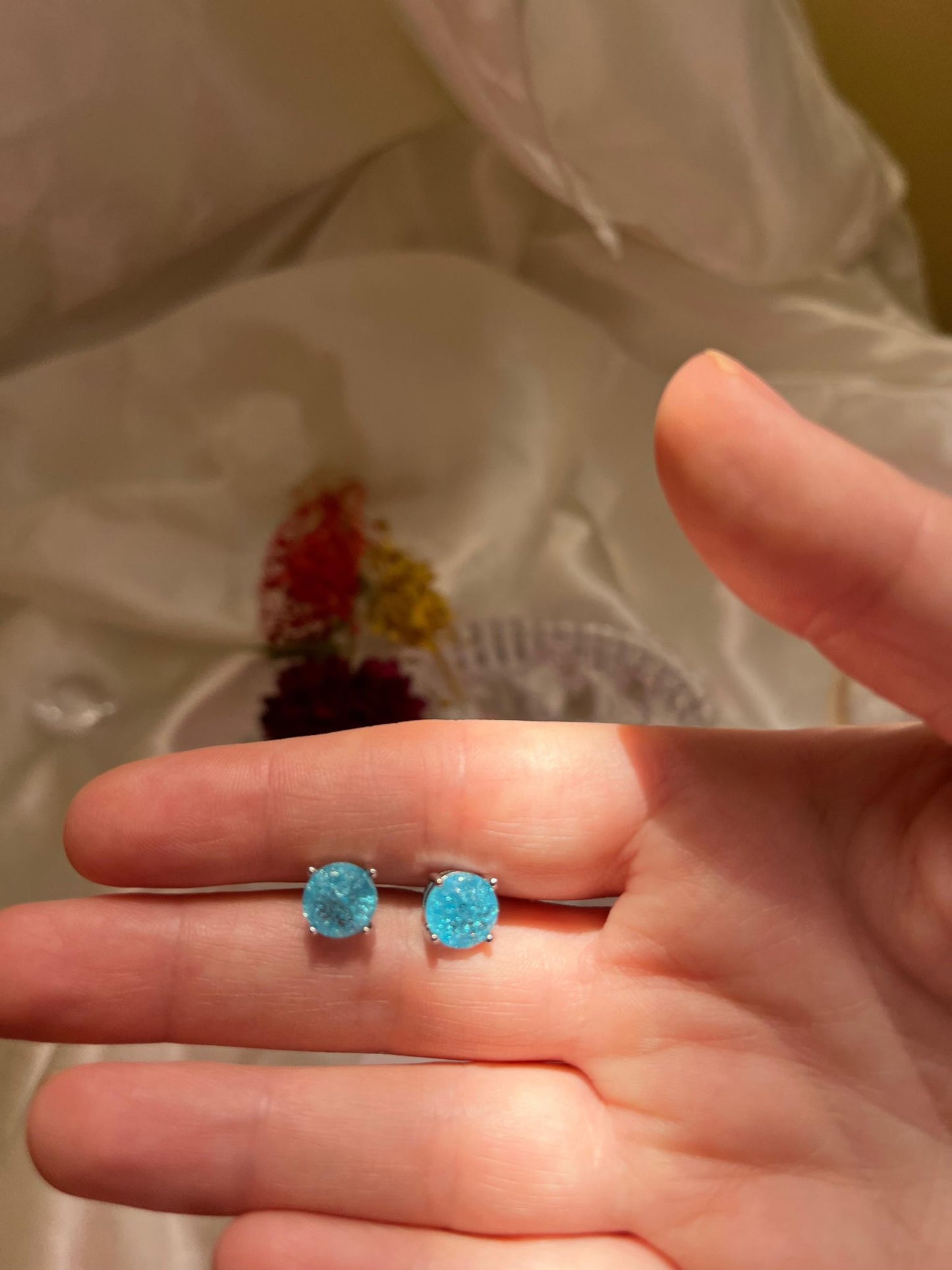 Ocean Stud Earrings