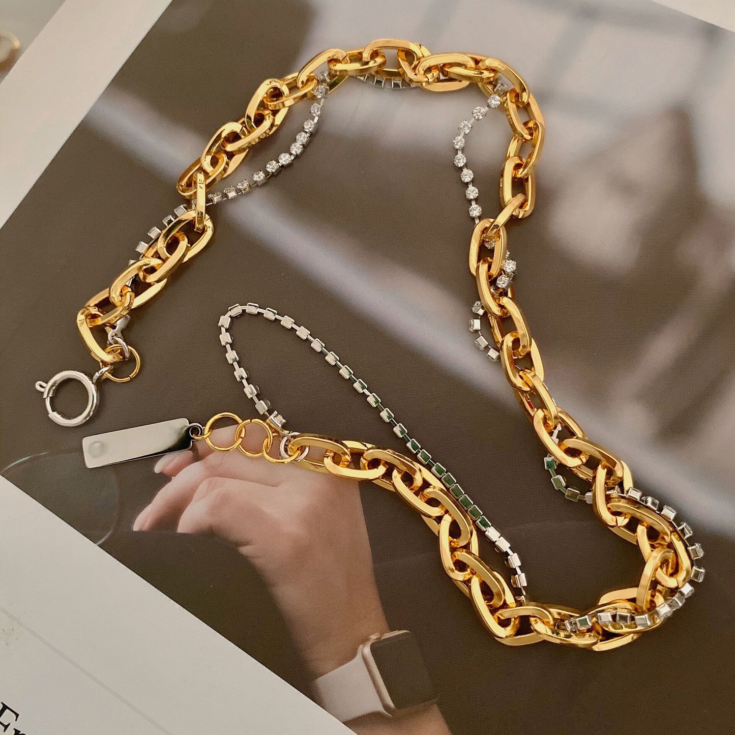 Goddess Necklace (18k plated)