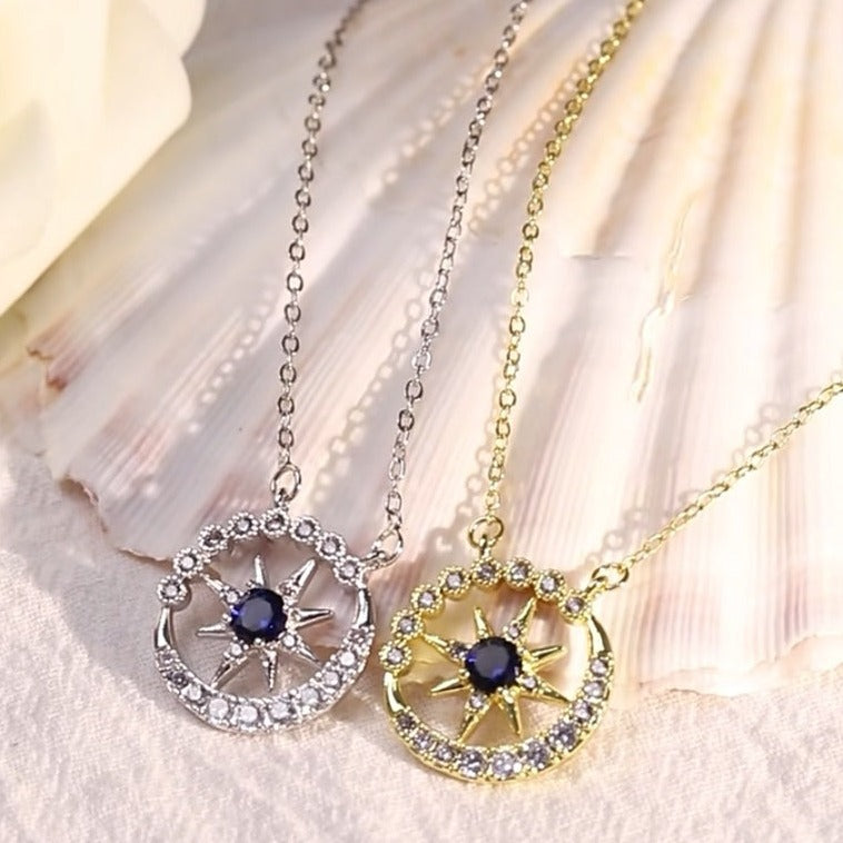 Brightest Star near the Moon Necklace