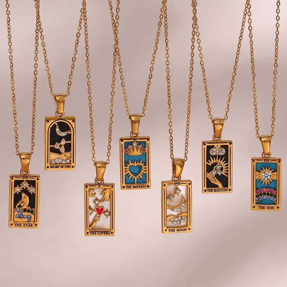 Tarot Card Necklace